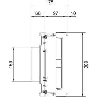 Thumbnail - Hager, Verteilerschrank Zubehör, UK21LH1M