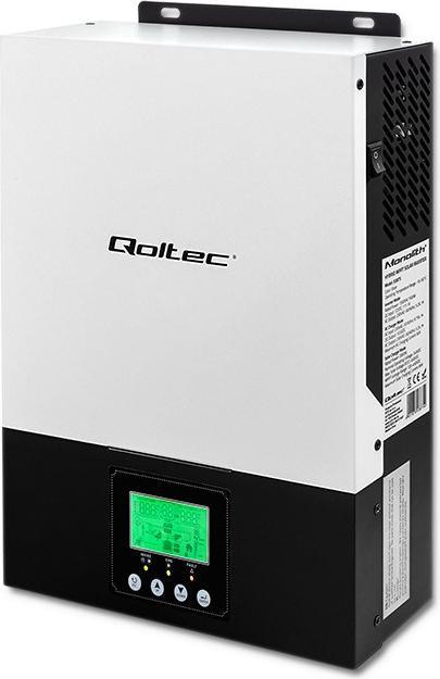 Qoltec Hybrid-Solar-Wechselrichter, netzunabhängig, MPPT-Sinus