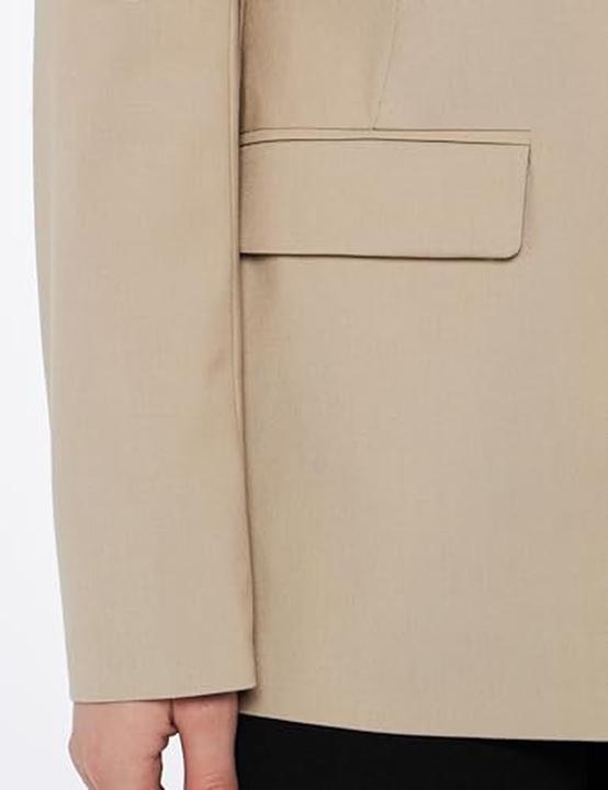 Productafbeelding Comma Blazer, lose Passform, Klappentaschen, Reverskragen (40)