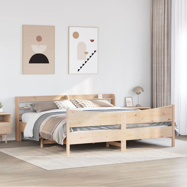 Produktbild vidaXL Bettrahmen (200 x 200 cm)