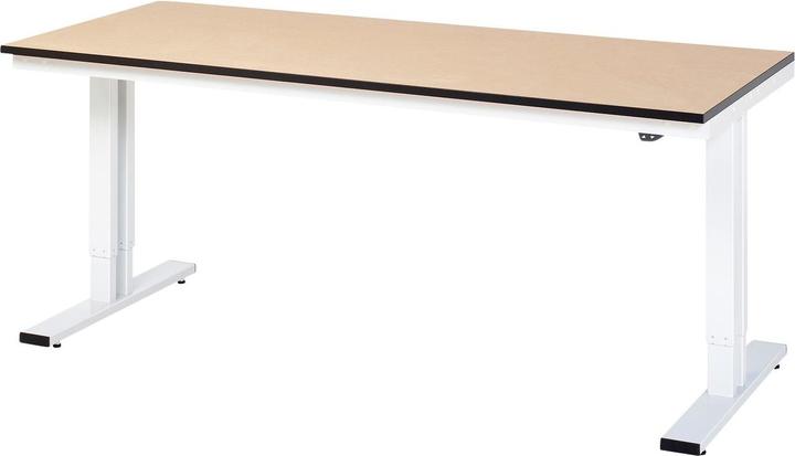 Actual product image RAU Work table, electrically height adjustable (80 cm, 200 cm)
