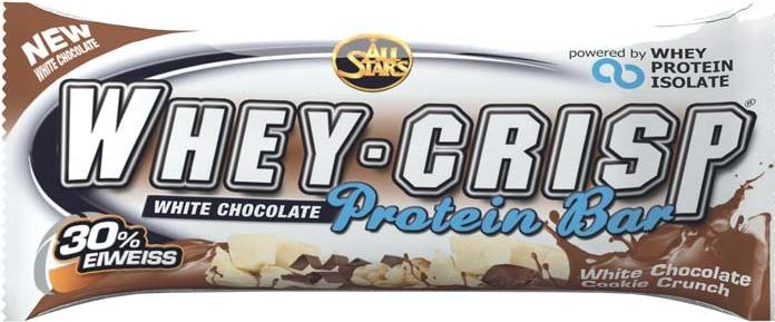 Produktbild All Stars Whey Crisp Protein Bar (Weisse Schokolade, 1 Stk., 50 g)