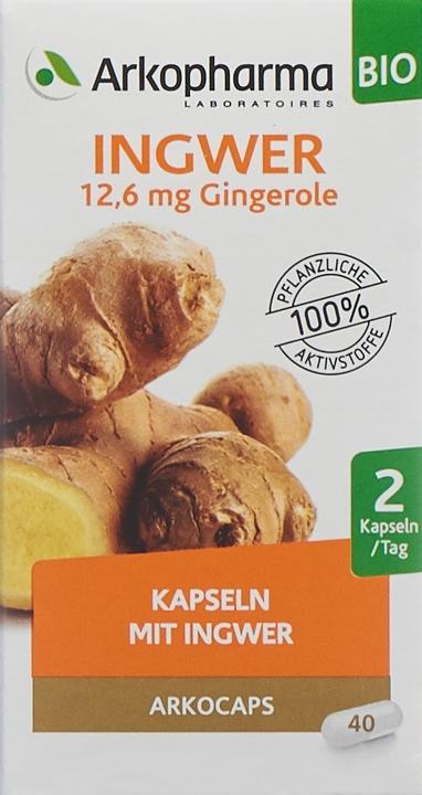 Produktbild Arkopharma Ingwer (40 Stück, Kapseln, 40 g)