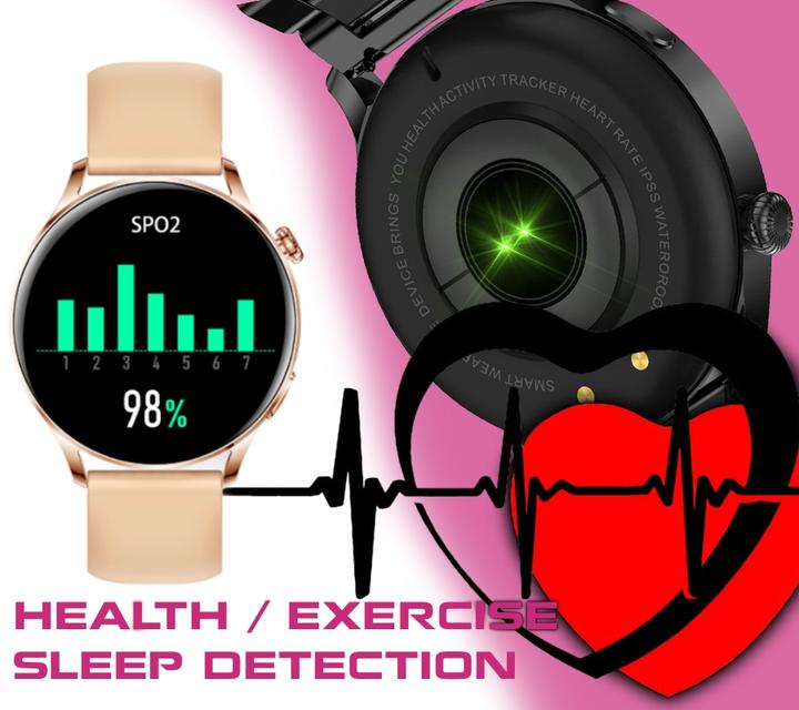 Produktbild DAMEN-SMARTWATCH RNCE81 – ANRUFE TÄTIGEN, PULSOXIMETER (sr045b) (42 mm)