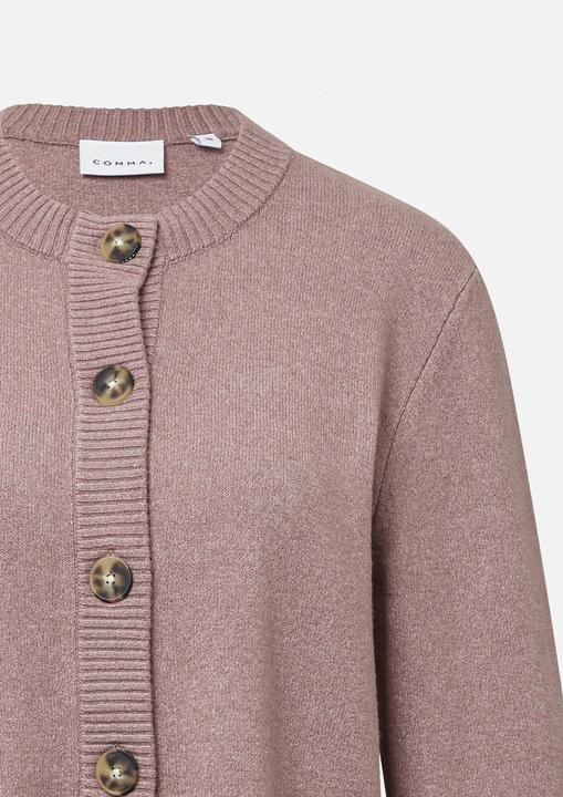 Produktbild Comma Strickjacke Kurze Strickjacke mit Rippdetails (46)