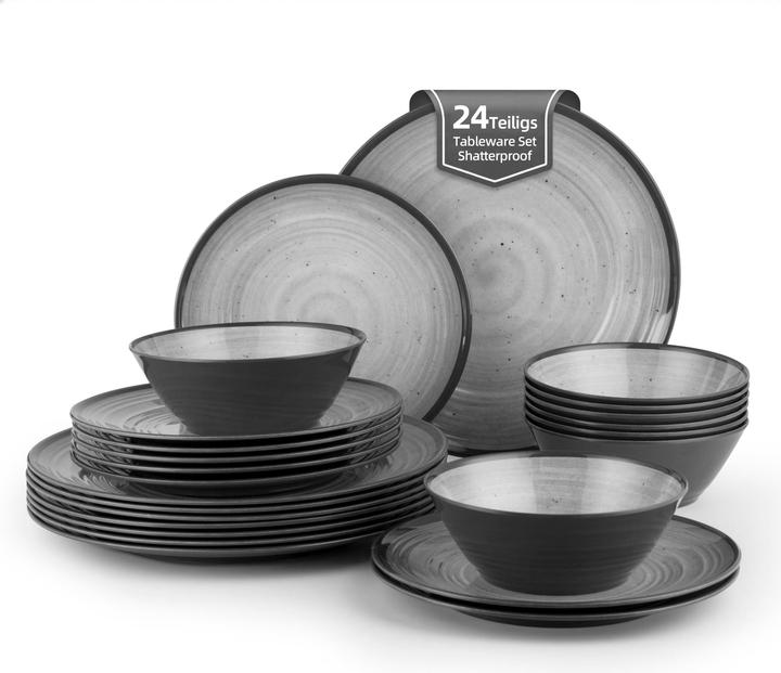 La Mer 24-teiliges Geschirrset für 8 Personen (24 pcs.)