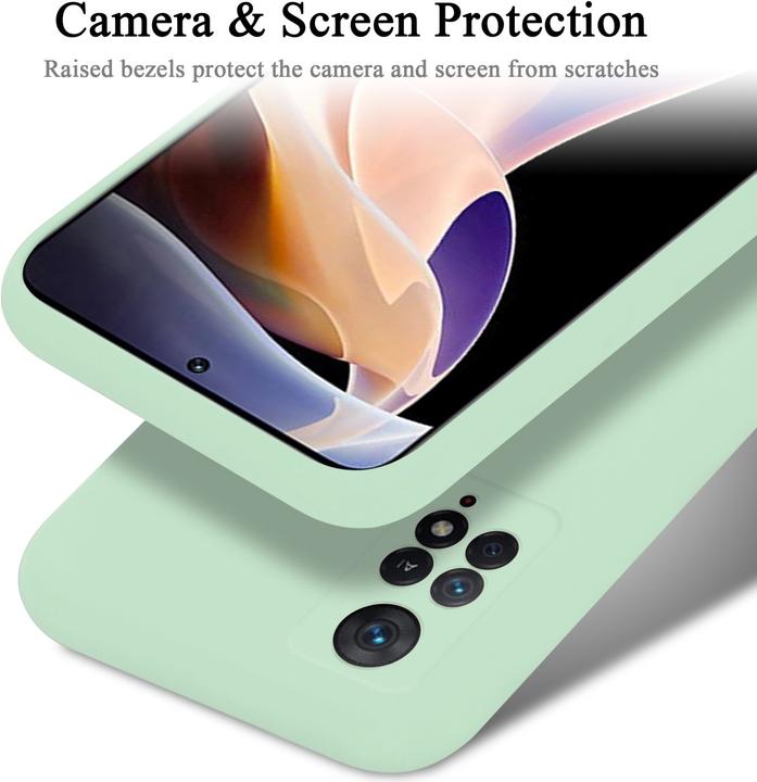 Produktbild Cadorabo TPU Liquid Silicone Case Hülle für Xiaomi RedMi NOTE 11 PRO 4G / 5G