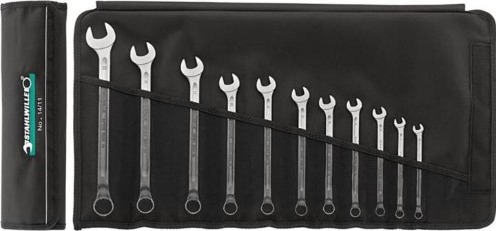 Immagine prodotto Stahlwille Set di chiavi combinate (10 mm, 11 mm, 12 mm, 13 mm, 14 mm, 16 mm, 17 mm, 18 mm, 19 mm, 8 mm)