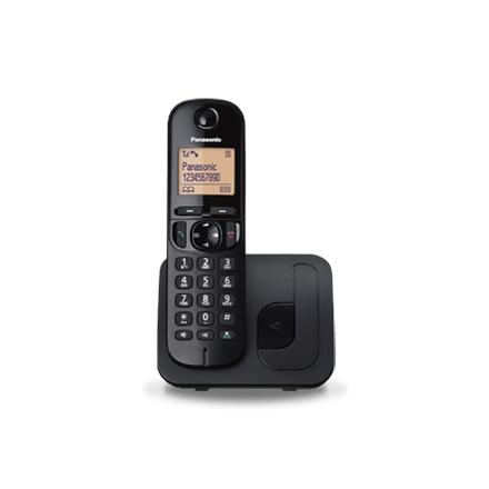 Actual product image Panasonic KX-TGC210FXB Cordless phone, Black