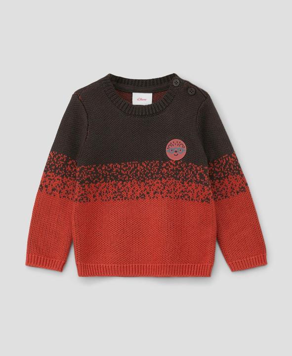 Produktbild S.Oliver Strickpullover Strickpullover mit Farbverlauf (62)