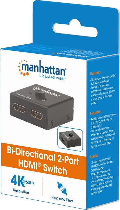 Actual product image Manhattan HDMI Switch