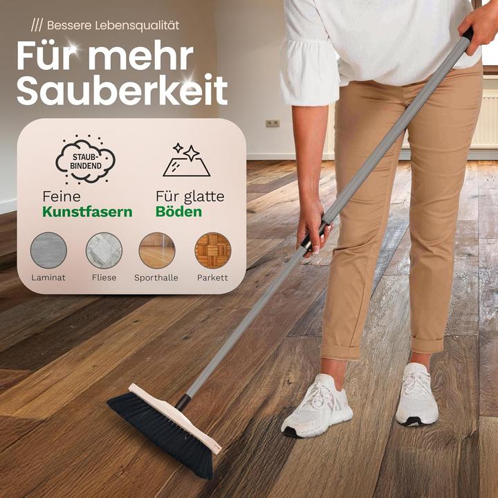 Image du produit Novaliv 2X Zimmerbesen Rosshaar Handbesen feines Tierhaar Schweifhaar (2, Zimmerbesen) (2 pcs)