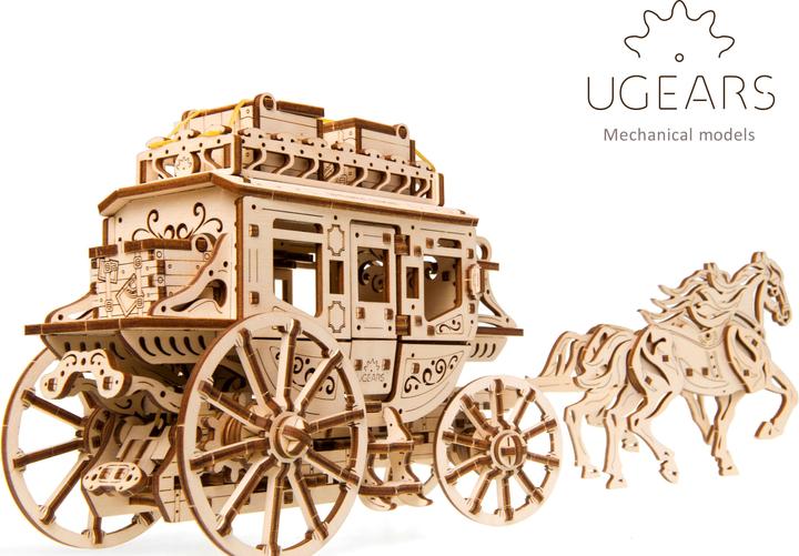 Produktbild Ugears Pferdekutsche