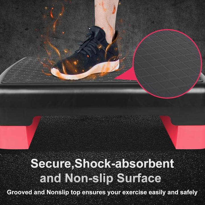 Image du produit Funjepe Höhenverstellbarer Aerobic-Stepper