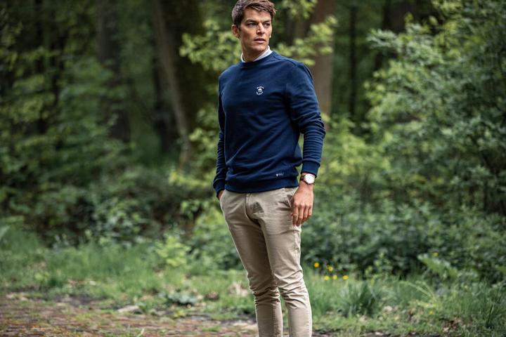 Produktbild Van rysel Pullover Brigade du Pave Herren Rundhals Baumwolle (S)