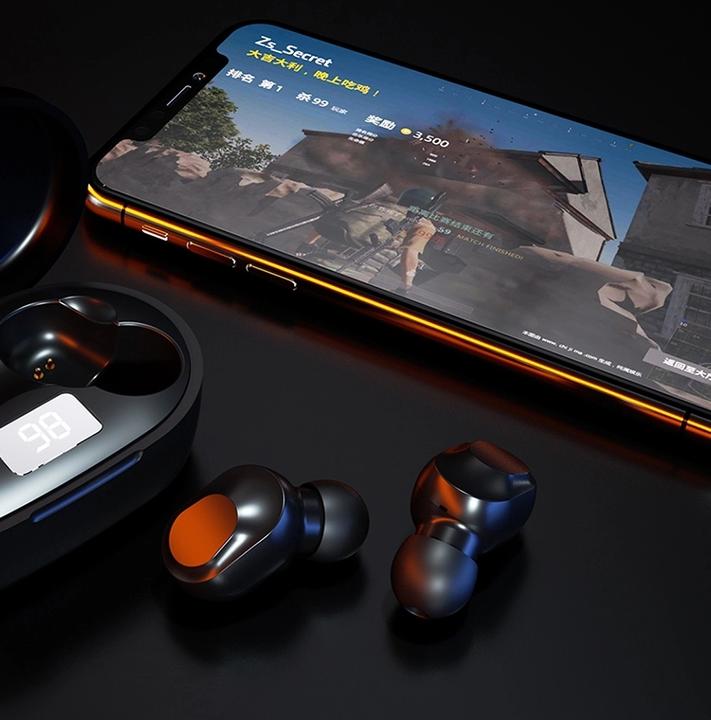 Actual product image Lenovo XT91 TWS earphones (Black) (5 h, Wireless)