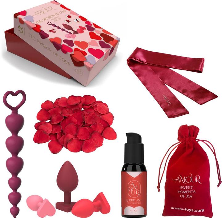 Image du produit Dream Toys Amour - The Passion of Love Alluring Kit Anal