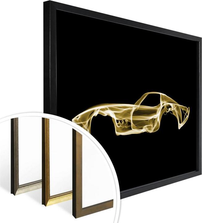 Produktbild Trenddeko Yellow car (40 x 30 cm)