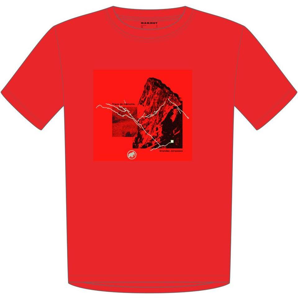 Thumbnail - Mammut, Herren, Shirt, Mountain T-Shirt 4208m, T-Shirts, Rot, (M)