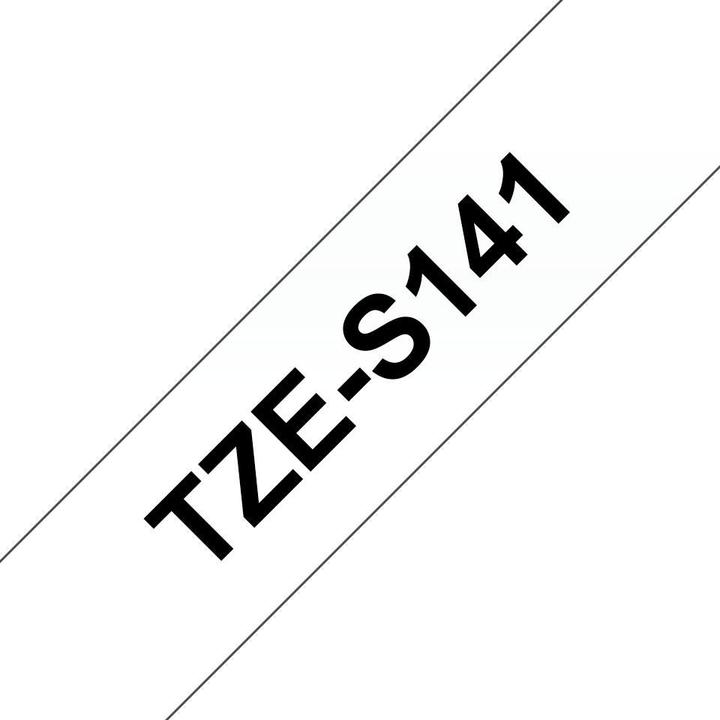 Actual product image Brother Tze-S141 (1.80 cm, Transparent)