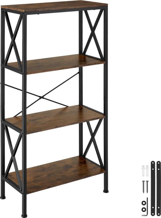 tectake Etagère Barry 61,5x31,5x133,5cm (61.50 x 61.50 x 133.50 cm)