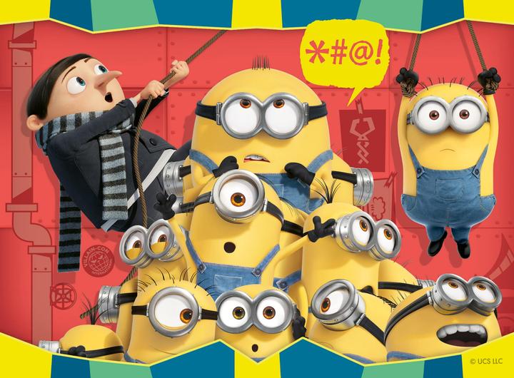 Image du produit Ravensburger Puzzle 4 in a box - Minions (12 pièces)