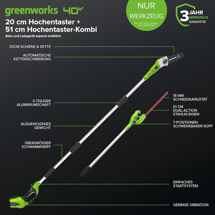 Produktbild Greenworks Gale (Akkubetrieb)