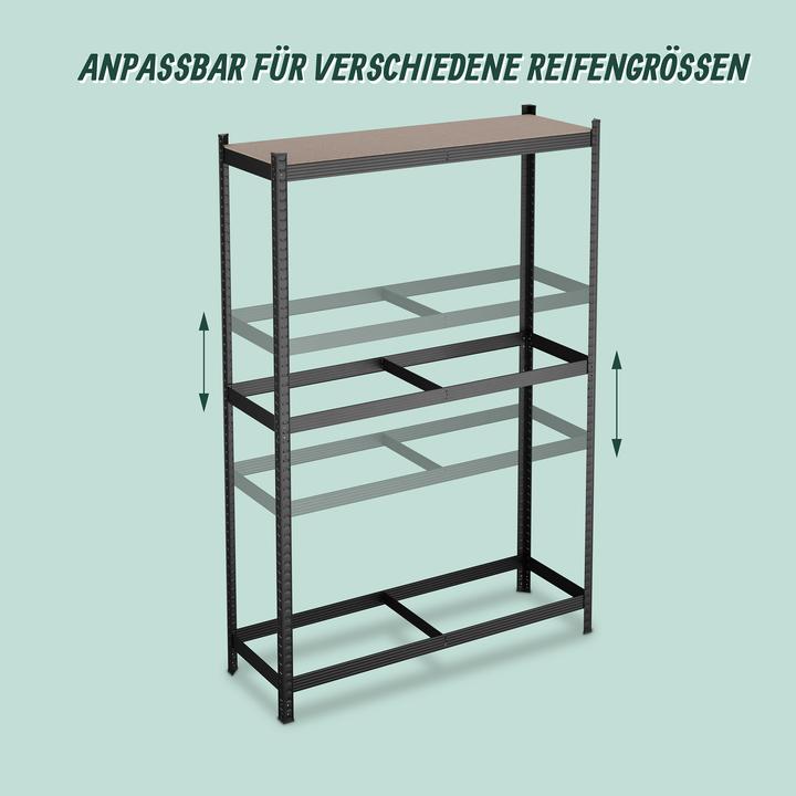 Actual product image Relaxdays Tyre rack