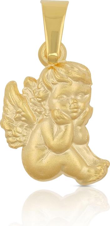 Image du produit Muau Angel pendentif yellow gold 750, 19x10mm (Or jaune 750)