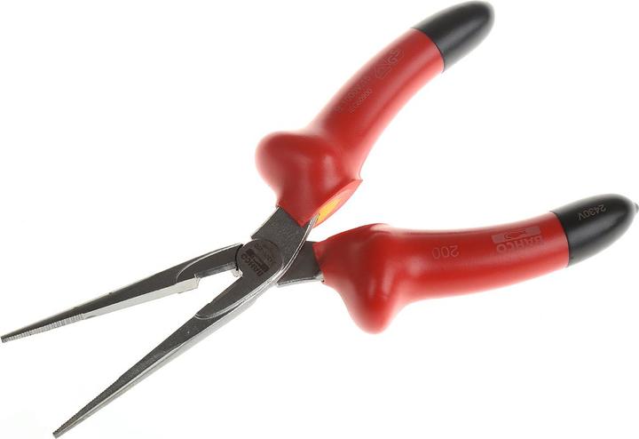 Produktbild Bahco Flachrundzange, tauchisoliert, 200 mm (200 mm)