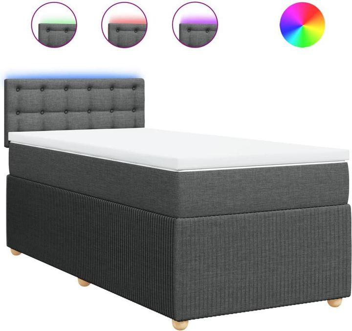 Actual product image vidaXL Boxspringbett (80 x 200 cm)