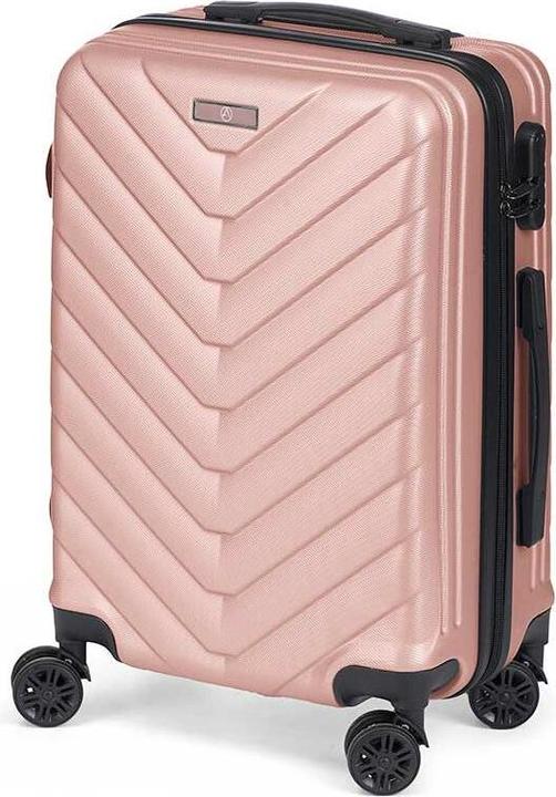 Arte Regal koffer escama cabin abs rosa