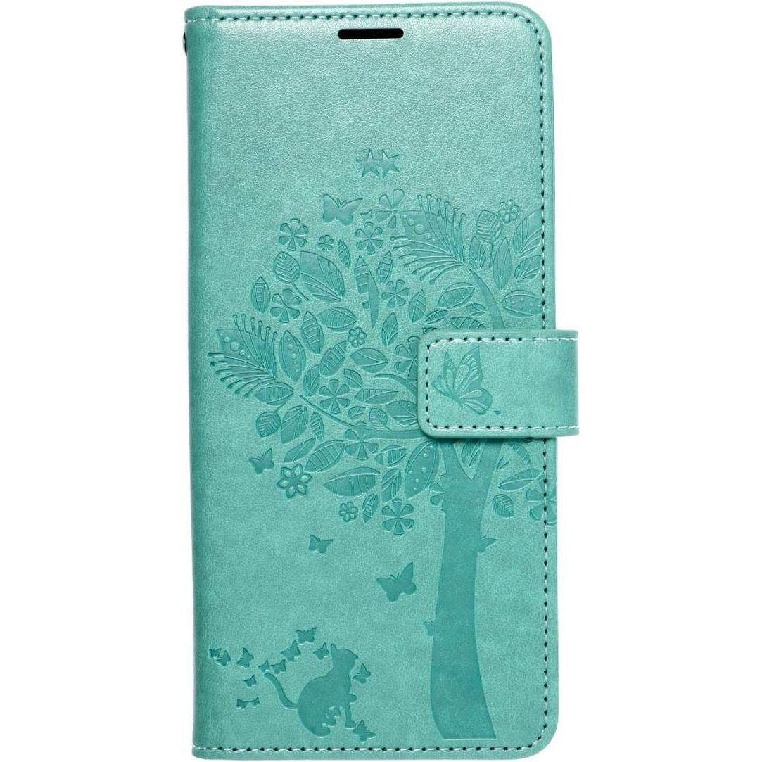 König Design Apple iPhone 12 / 12 Pro Handyhülle Schutztasche Case Cover Wallet Baum Grün Neu (Realme 12 Pro+, Apple iPh...