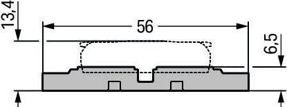 Actual product image Wago Fixing adapter 5-fold 5 pcs.