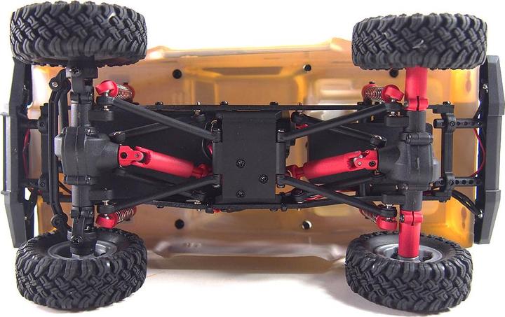 Produktbild Amewi AMX Rock Crawler AM24 4WD 1:24 RTR senffarben (RTR Ready-to-Run)