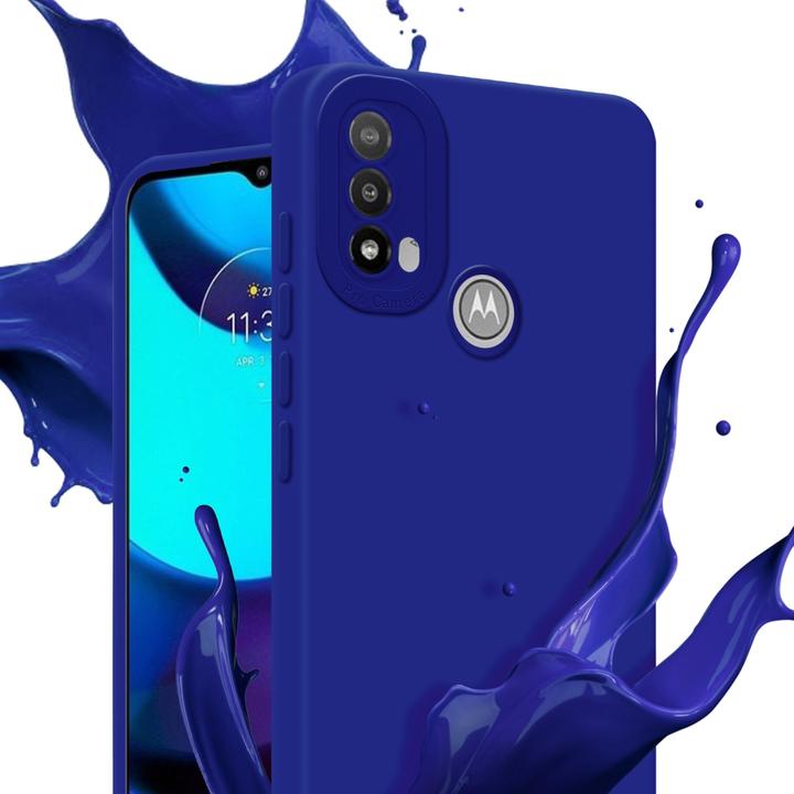 Produktbild Cadorabo Hülle für Motorola MOTO E20 im TPU Fluid LM162 Style (Motorola Moto E20)
