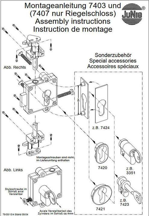 Productafbeelding Junie Espagnolette kastsloten met nachtschoot (Profielcilinder)