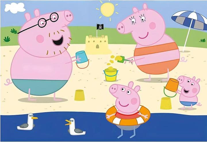 Image du produit Dino 2 Puzzles - Peppa Pig : On Holidays (48 pièces)
