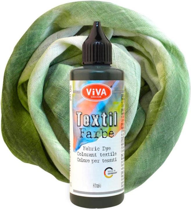 Actual product image Viva Decor Textile paint, 90 ml (Khaki, 90 ml)