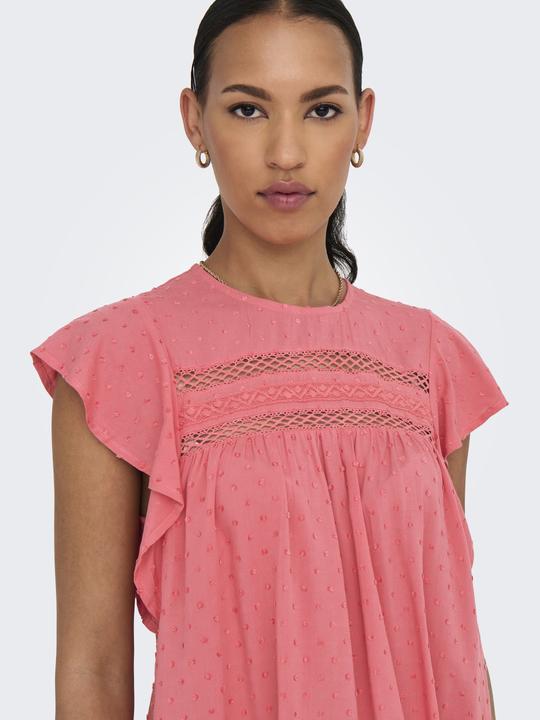 Image du produit JdY Locker geschnitten V-Ausschnitt Voluminöser Armschnitt Top Top (XS)