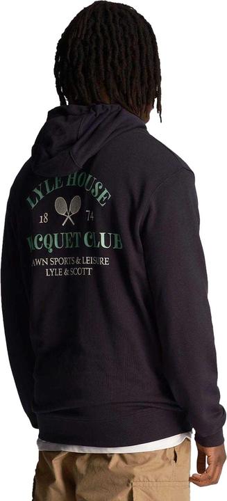 Immagine prodotto Lyle and Scott Racquet Club Felpa con Cappuccio Grafica Uomo (XS)