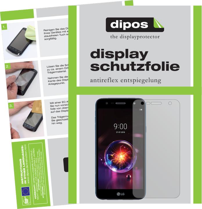 Actual product image Dipos Screen Protector Anti-Glare (1 Piece, LG X Power 3)