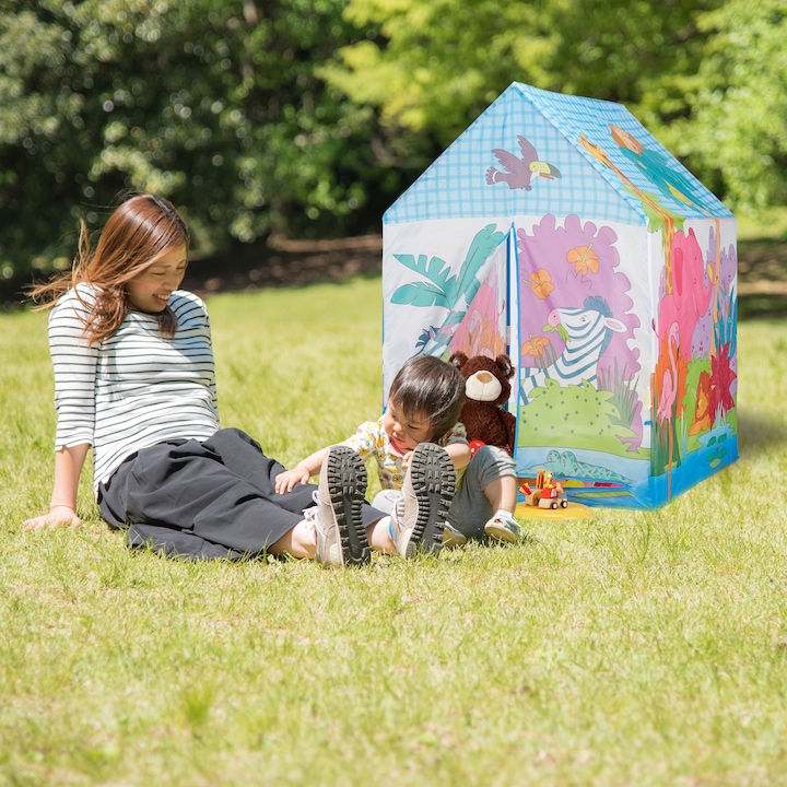 Actual product image Relaxdays Jungle Play Tent