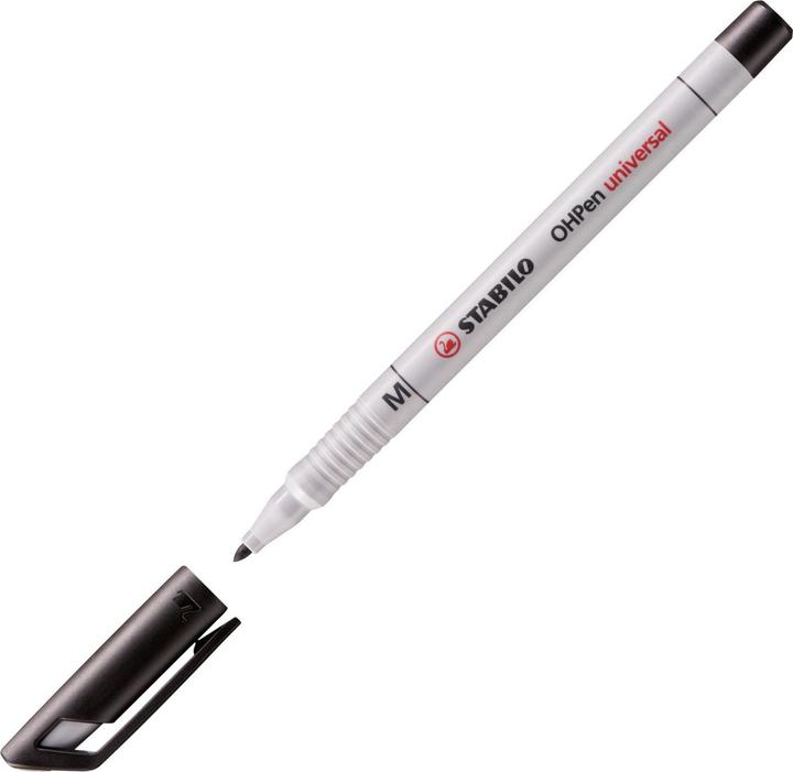 Image du produit STABILO Stylo universel OHPen soluble dans l'eau (Noir, 10 x)