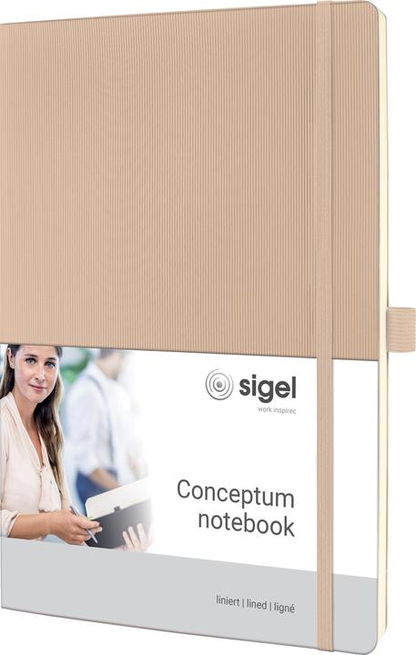 Produktbild Sigel Notizbuch Conceptum (A4, Liniert, Harter Einband)