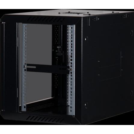 Rockstable 19" 9 HE 600x440x503mm (19 Zoll Rack), Serverschrank, Schwarz