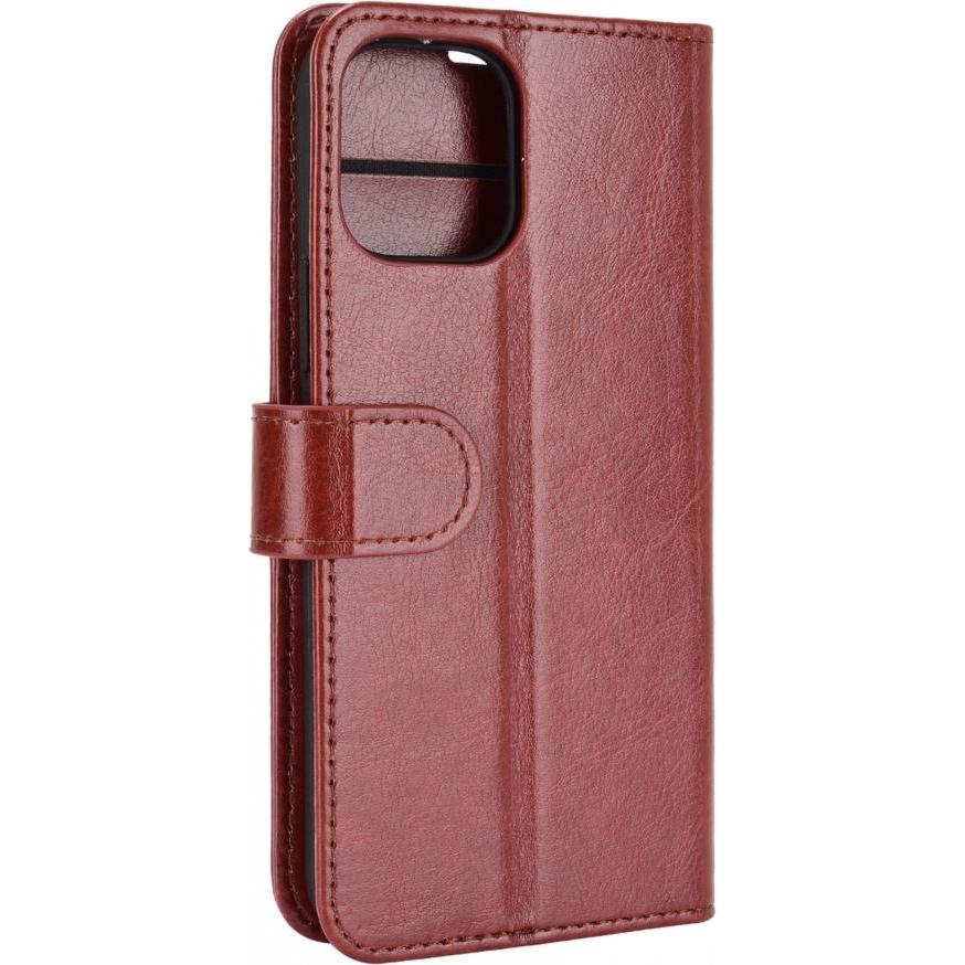 Thumbnail - Screenguard CardLounge Apple iPhone 12 Leder Hülle (Apple iPhone 12), Smartphone Hülle, Braun