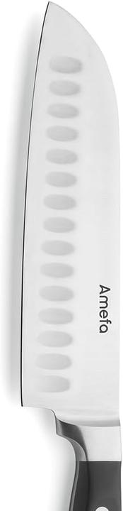 Amefa PREMIUM Santokumesser 7", schwarz (18.40 cm)