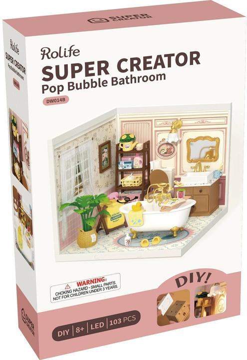 Produktbild Robotime Pop Bubble Bathroom