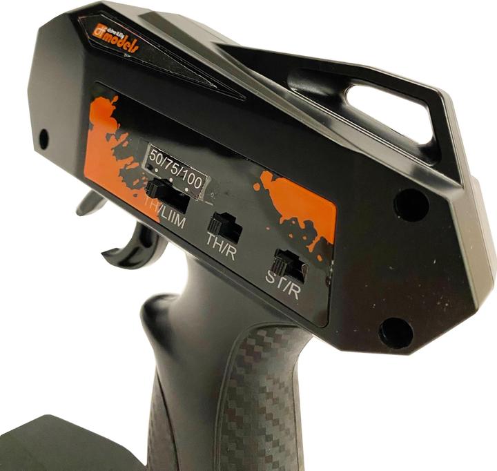 Actual product image DF-Models Race X3 remote control set (3Ch) with receiver